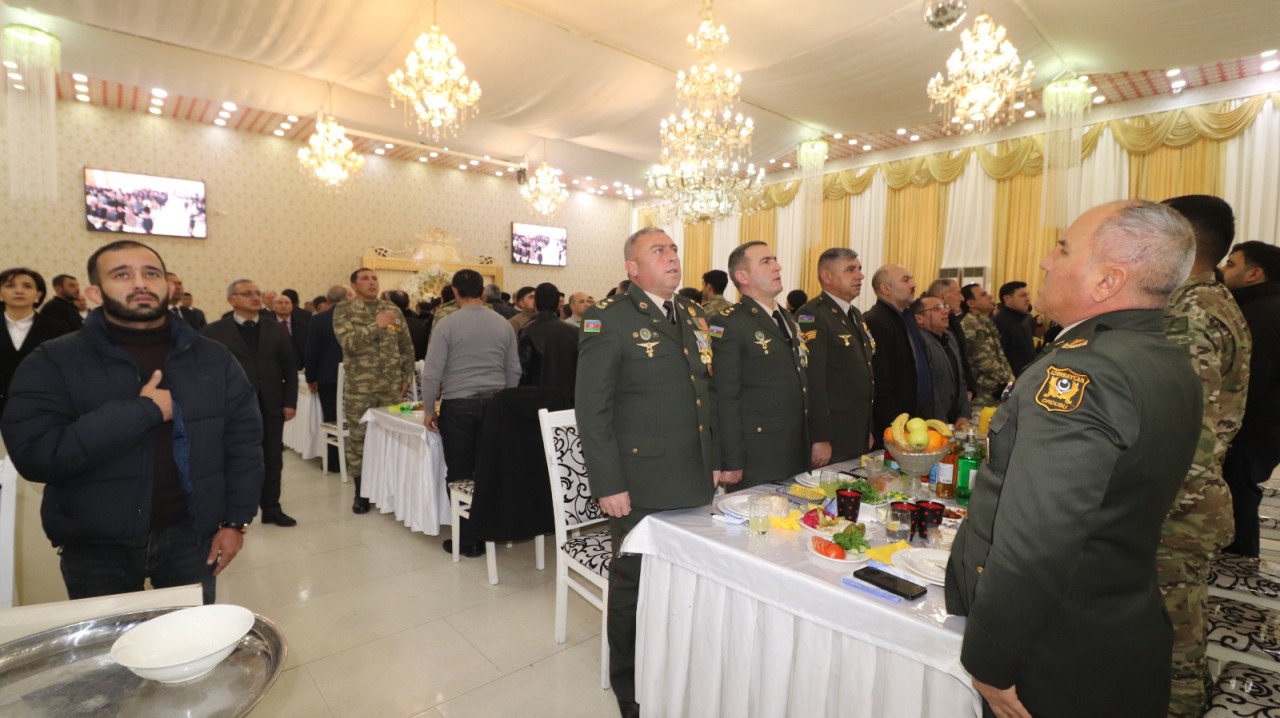 Qazaxda şəhid ailələri üçün bayram şənliyi keçirildi - FOTOLAR